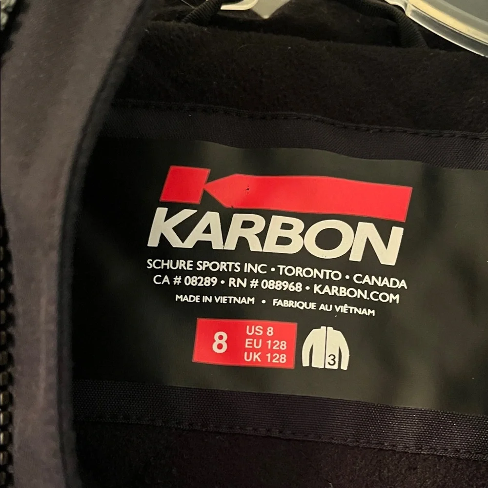 Karbon Kids Colorblock ski jacket